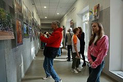 На ГТРК «Саратов» открылась персональная выставка фоторабот Бориса Игудина «Родные просторы»