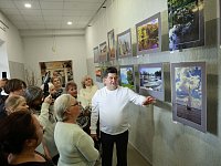 На ГТРК «Саратов» открылась персональная выставка фоторабот Бориса Игудина «Родные просторы»