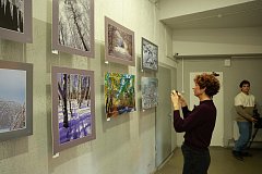 На ГТРК «Саратов» открылась персональная выставка фоторабот Бориса Игудина «Родные просторы»