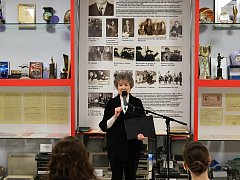 В музее истории радио и телевидения ГТРК «Саратов» прошла авторская интерактивная лекция Татьяны Пашкиной «Саратов в годы Великой Отечественной войны»