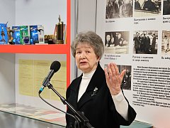 В музее истории радио и телевидения ГТРК «Саратов» прошла авторская интерактивная лекция Татьяны Пашкиной «Саратов в годы Великой Отечественной войны»